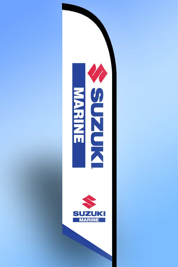 Suzuki Marine Feather Flags 1