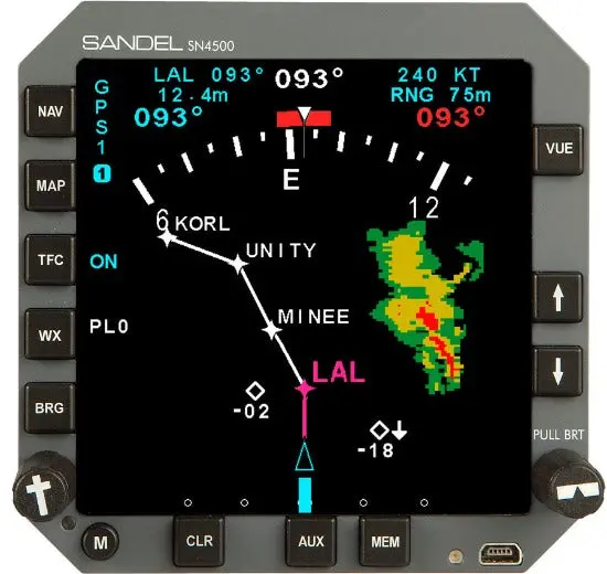 Sn4500 Primary Navigation Display 1