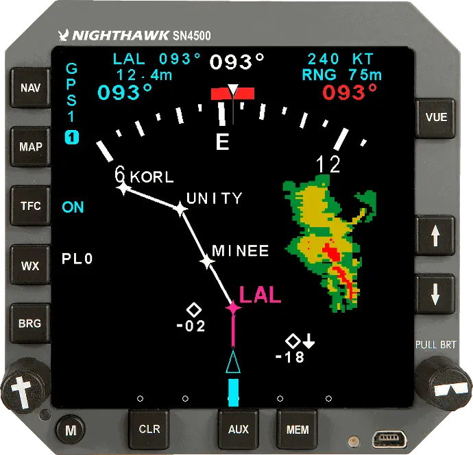 Sn4500 4-Ati Primary Navigation Display 1