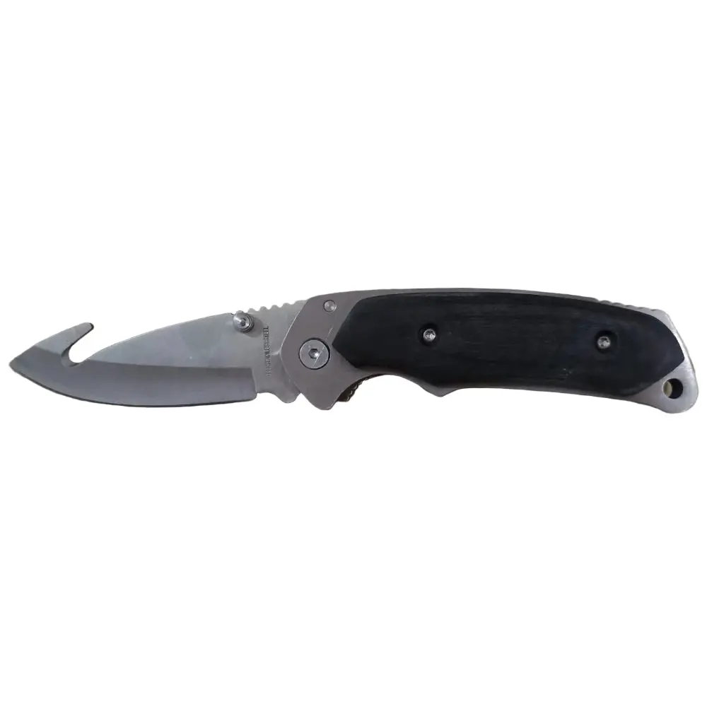 Marlin Stainless Steel Folding Guthook Field Knife - 3" 1