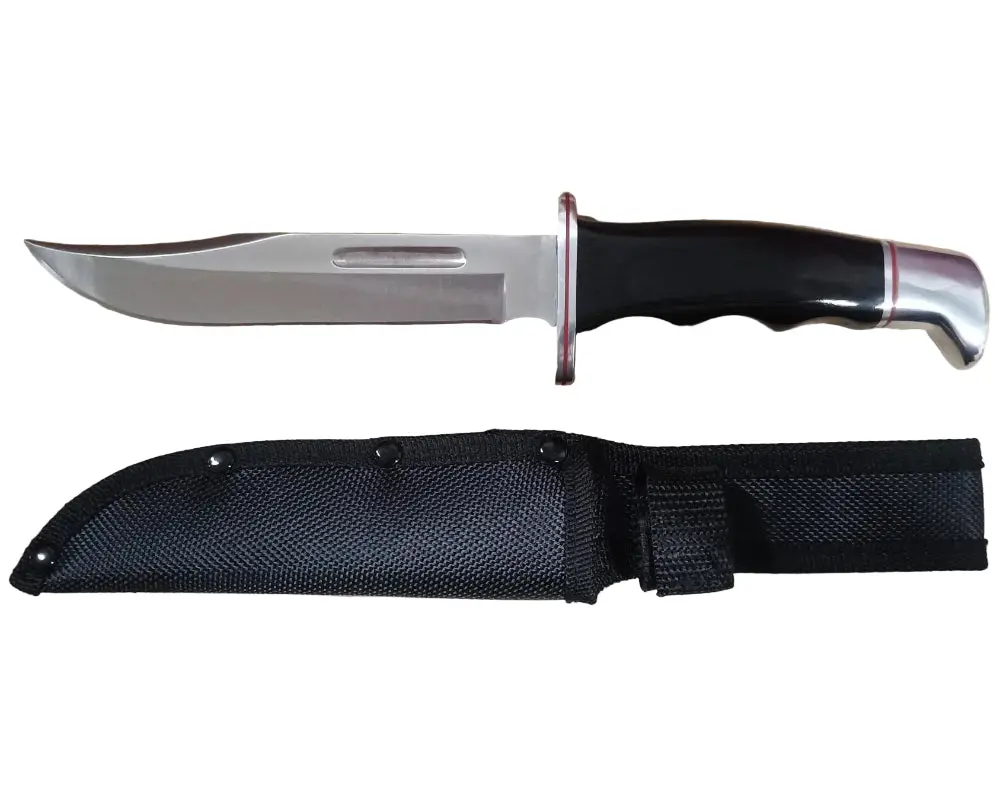 Marlin Stainless Steel Sportsman's Fixed Blade Knife (W/ Sheath) - 5.5" 1