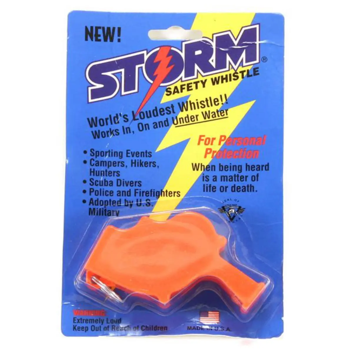 Strom Whistle Orange 1