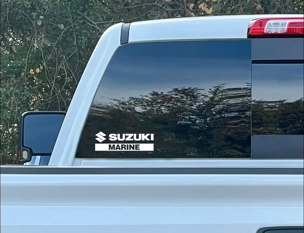 Suzuki Marine Vehicle Window Sticker 1