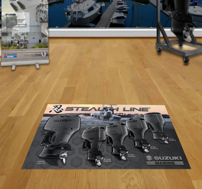 Stealth Line - 2'X3' Floor Graphic 1