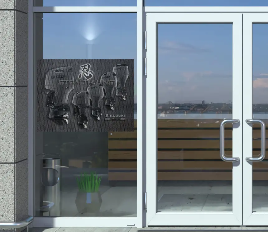 Stealth Line Window Perf - 24" X 36" 1