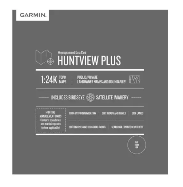Garmin Huntview Plus Maps Microsd™/Sd™ Card: Oregon 24/25 1