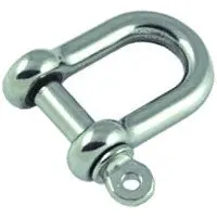 Proboat Standard Stainless Steel Dee Shackles 1
