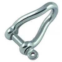 Proboat Stainless Steel Twisted Shackles 1