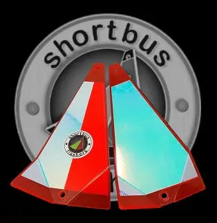 Shortbus Flasher 8" Triangle Blind Squirrel 1