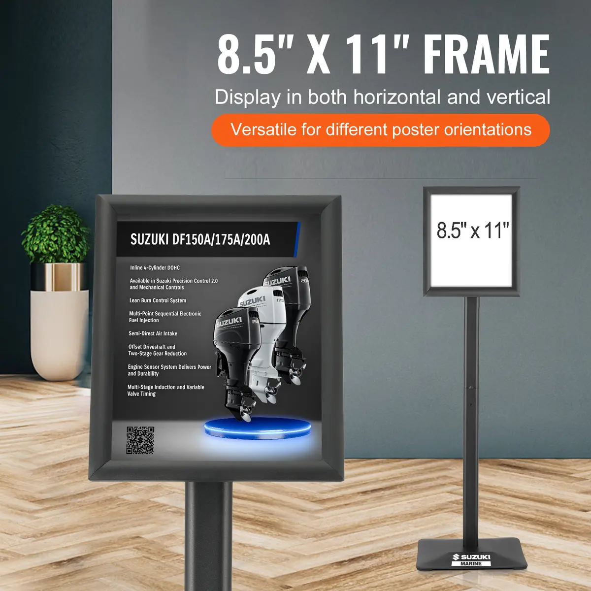 Showroom Sign Holder 8.5 X 11 1