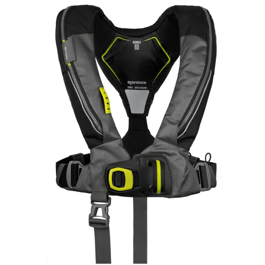 Spinlock Deckvest 6D Non Hrs-Black 1