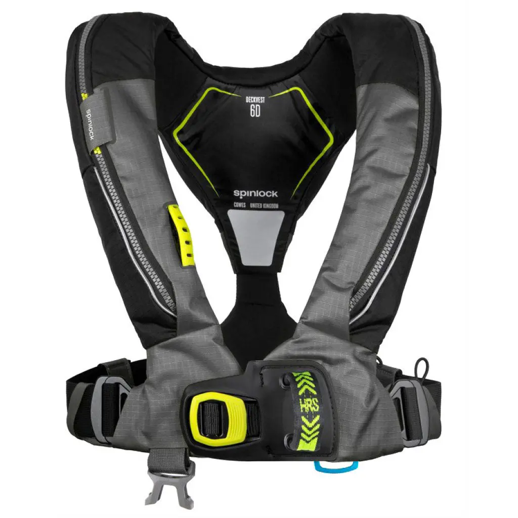 Spinlock Deckvest 6D With Hrs-Black 1