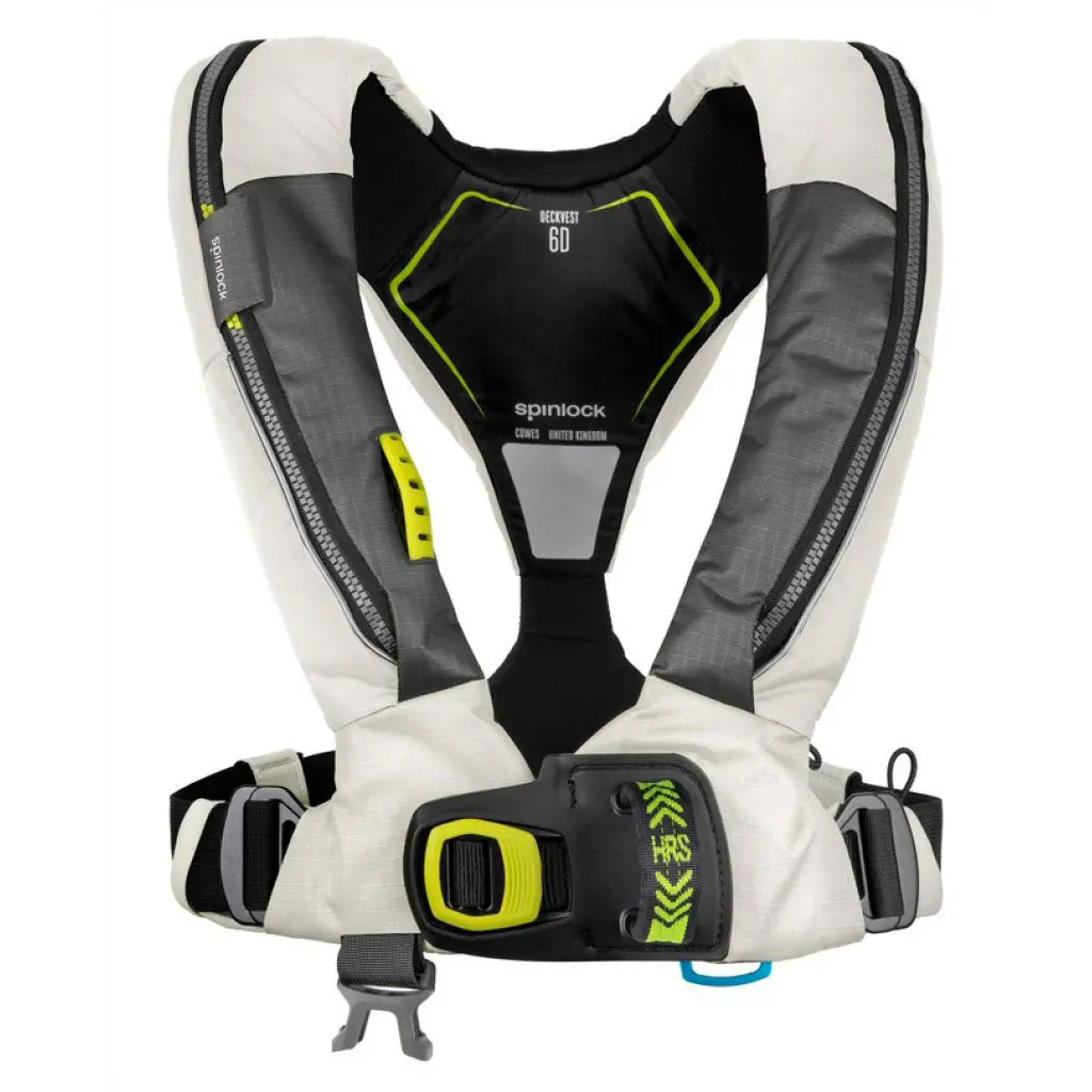 Spinlock Deckvest 6D With Hrs-Tropical White 1