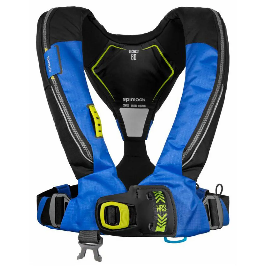 Spinlock Deckvest 6D With Hrs-Pacific Blue 1