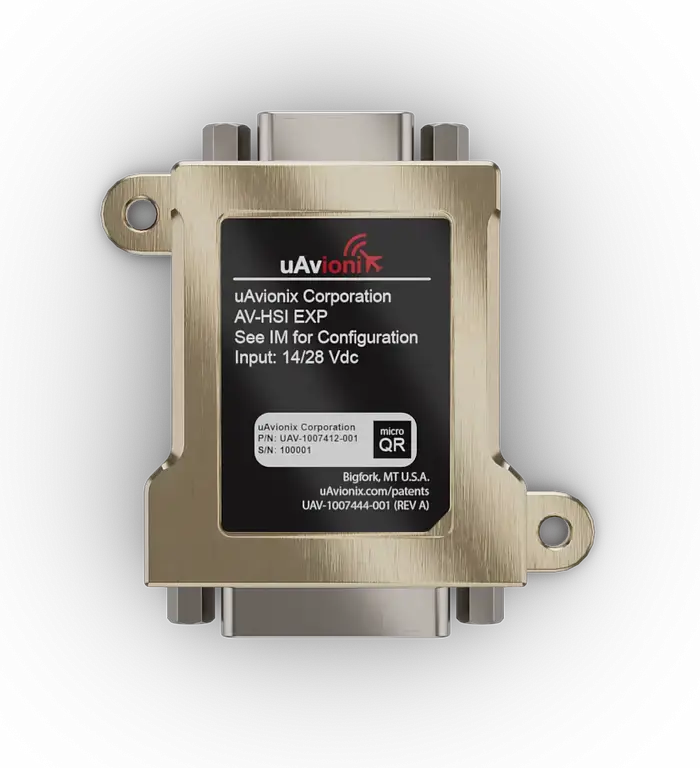 Uavionix Av-Hsi Interface- Experimental 1