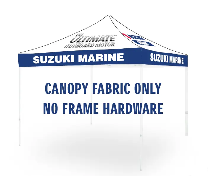 Suzuki Marine 10X10 Pop-Up Canopy Tent - Fabric Only 1