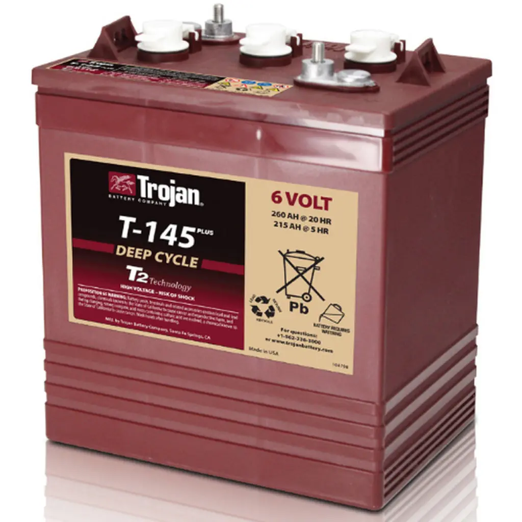 Trojan 6V 260 Ah Deep Cycle Flood Battery*No Ship* 1