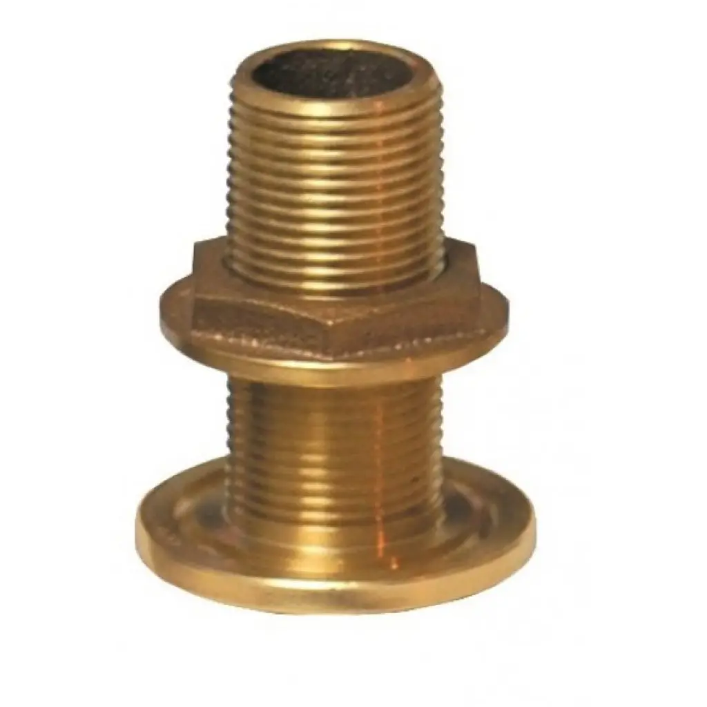 Groco 1" Bronze Thru Hull W/Nut 1