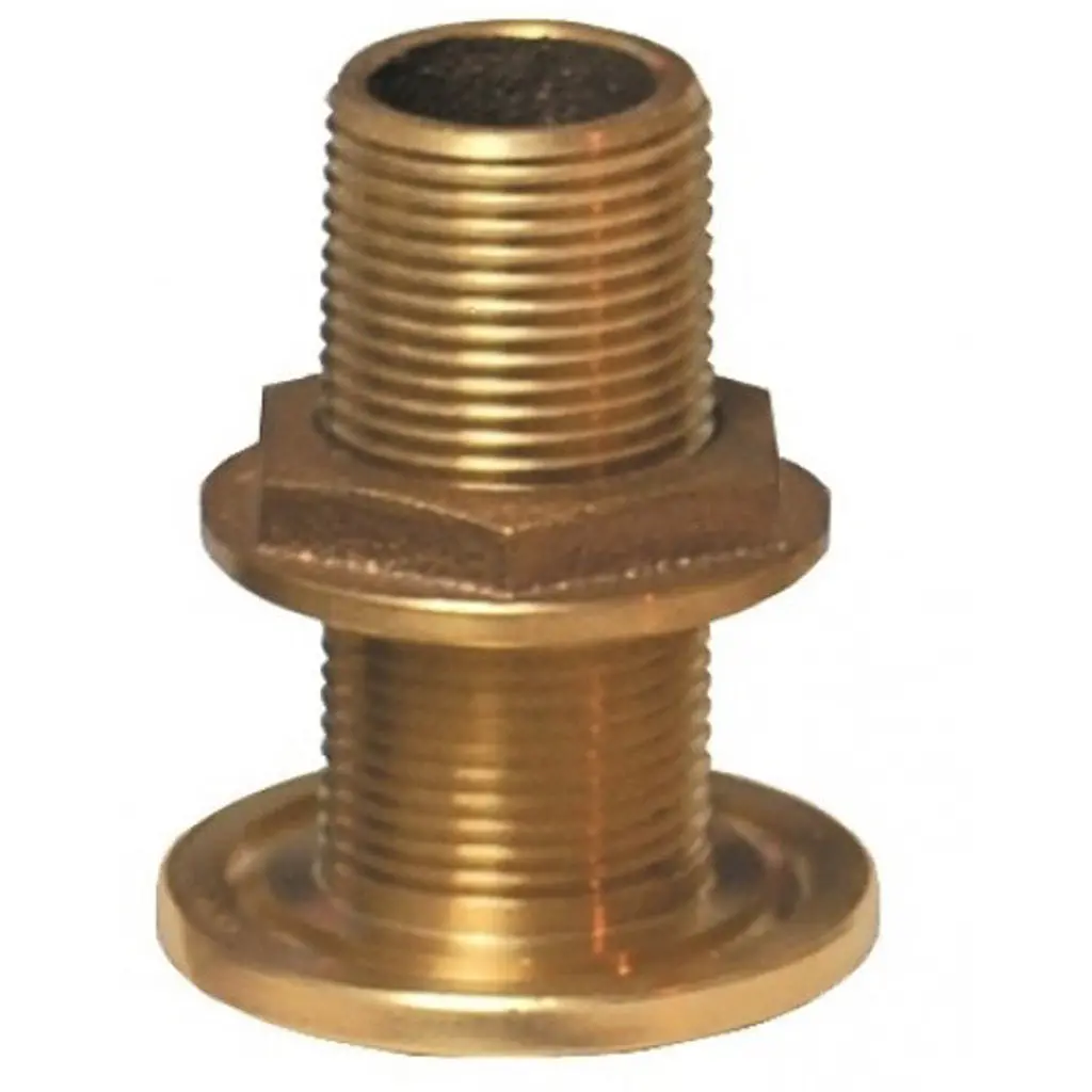 Groco 1-1/2" Bronze Thru Hull W/Nut 1