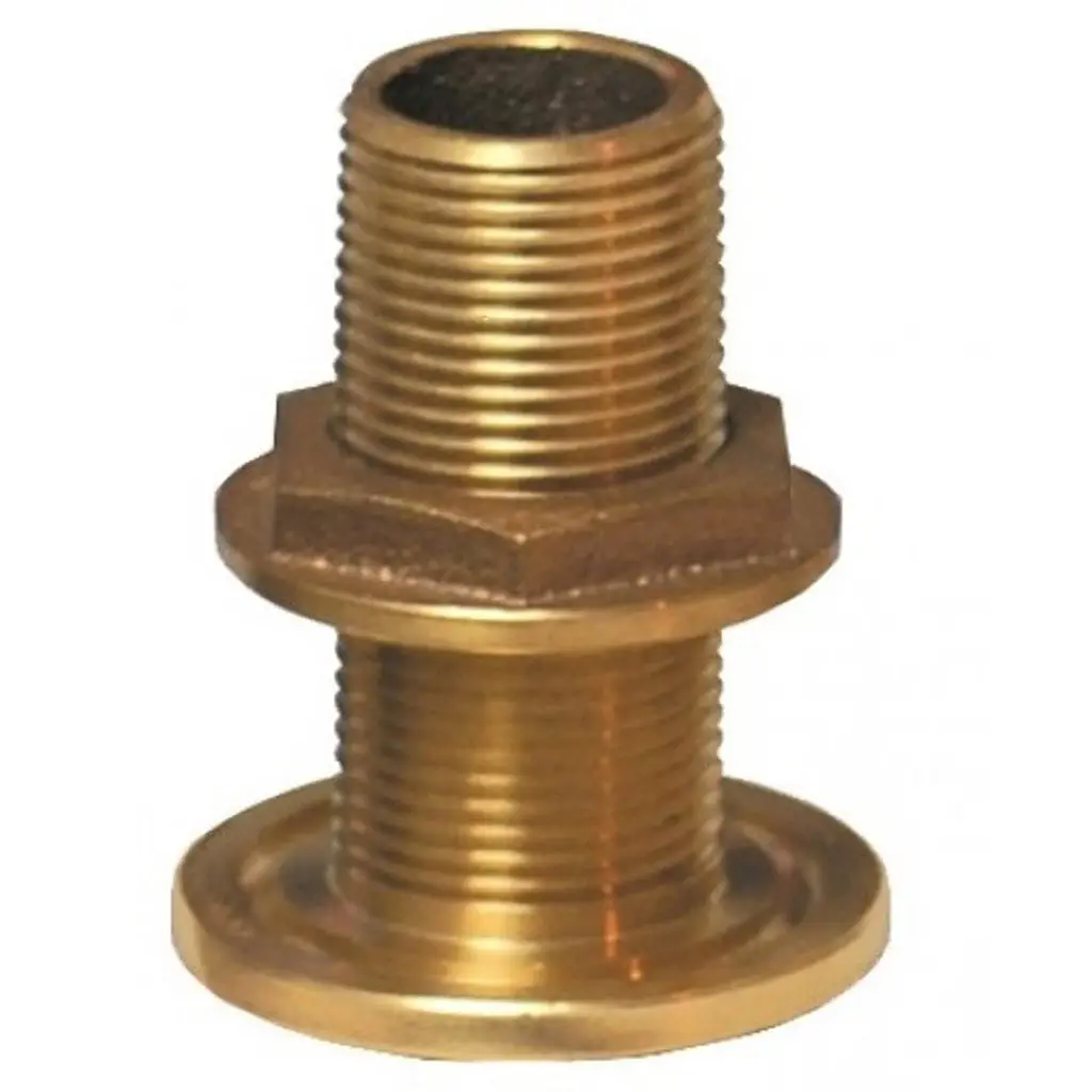 Groco 1/2" Bronze Thru Hull W/Nut 1