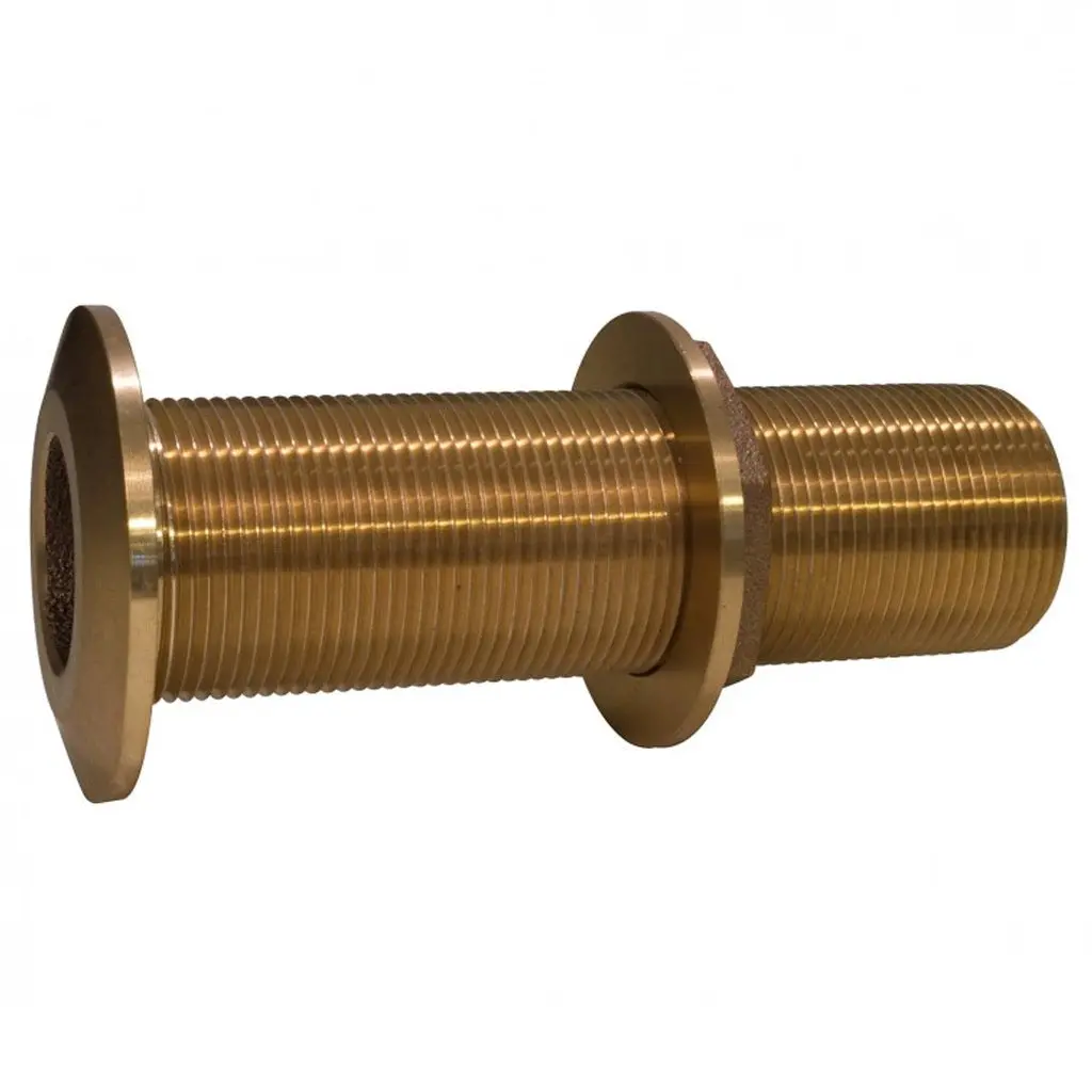 Bronze 3/4" Bronze Long Thru Hull 1