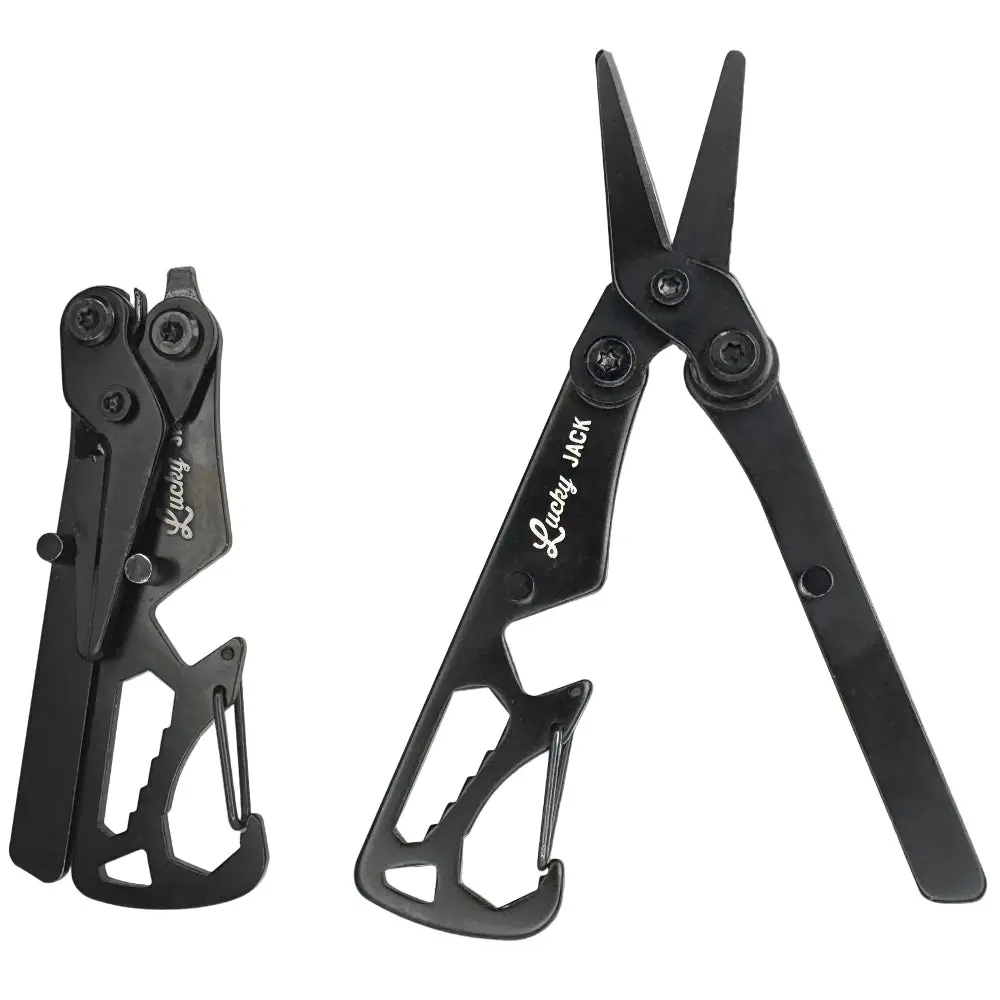 Lucky Jack's "Survival Snips" Folding Steel Multitool 1