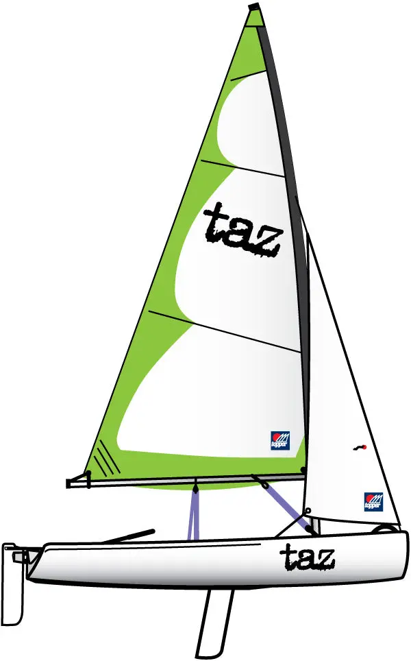 Topaz Taz Sailing Dinghy 1