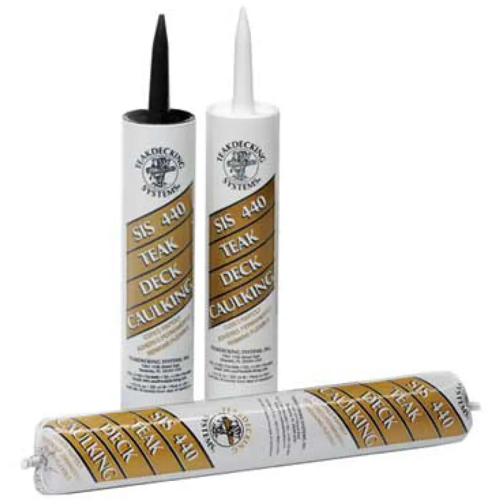 Teakdecking Systems Teak Caulk - Black 300Ml 1