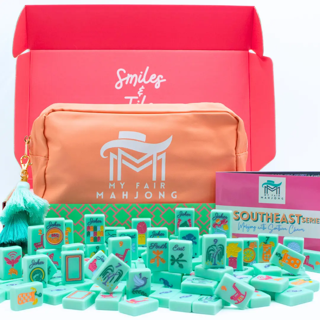 My Fair Mahjong Game Tile Set & Storage Bag 1