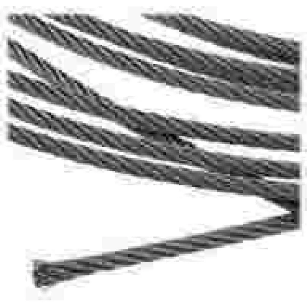 316 Stainless Rigging Wire - 5/16" 7X19 $/Ft 1