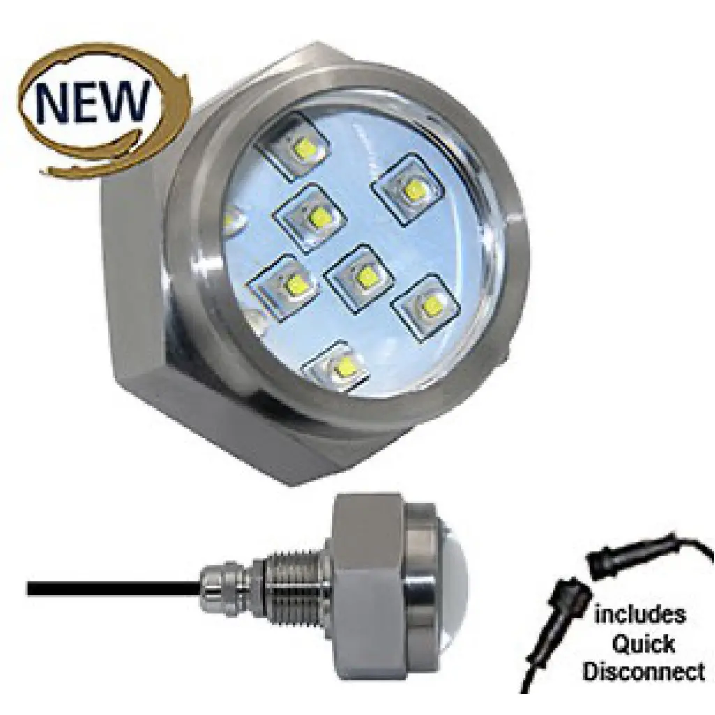Luxor Led 10-30V Drain Plug Light - White 1