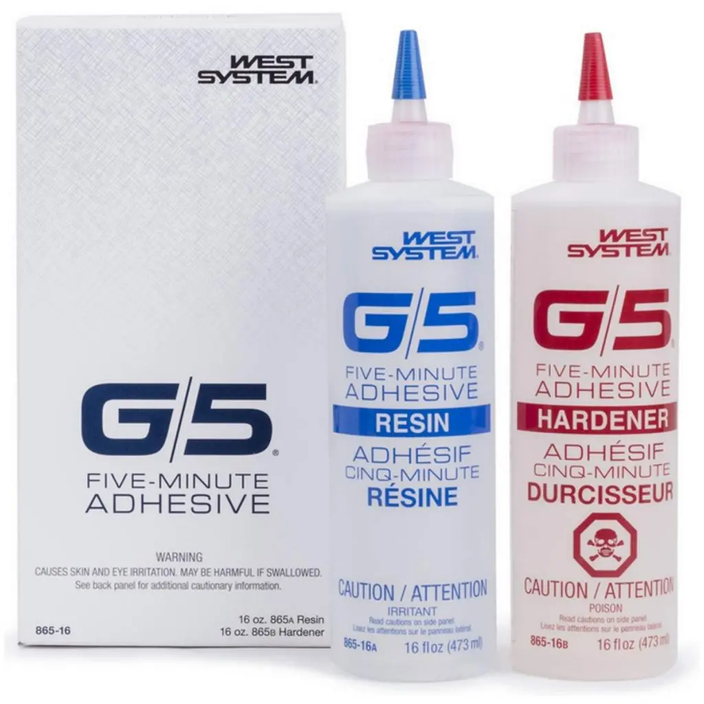 West System G/5 Five Minute Epoxy 2 X 473Ml 1