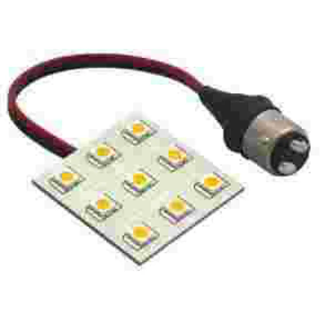 Lunasea Ba15d 10-30V Cool 9-Led Led Bulb 1