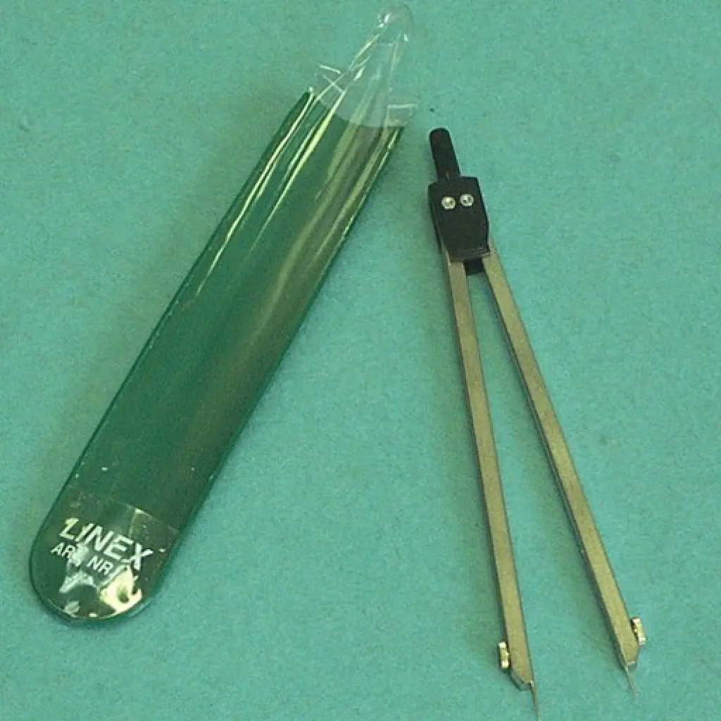 Divider - Nickle Plated Brass 7" 1