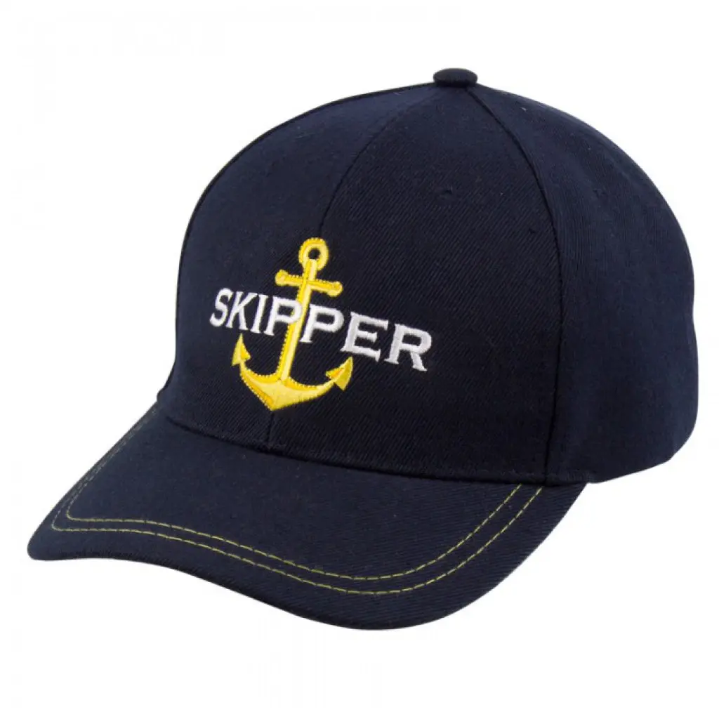 Nauticalia Baseball Hat - Skipper & Anchor 1