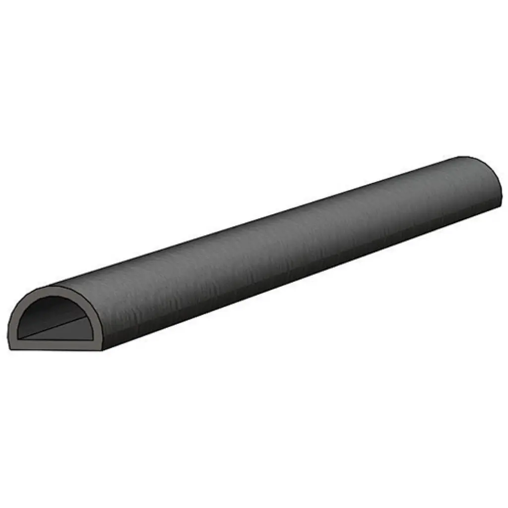 Taco Black Hatch Tape Seal 3/4"W X 1/4"H X 8' L 1