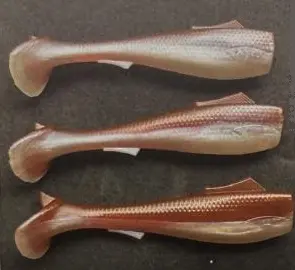 Vip Outdoors 3.5" Swim Bait Bloody Tuna 1