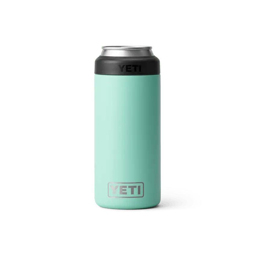 Yeti Rambler Colster Slim Can Insulator 12 Oz Seafoam 1