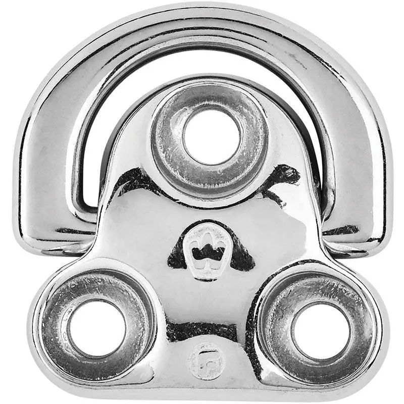 Wichard Forged Stainless Steel Single Folding Pad Eye 1