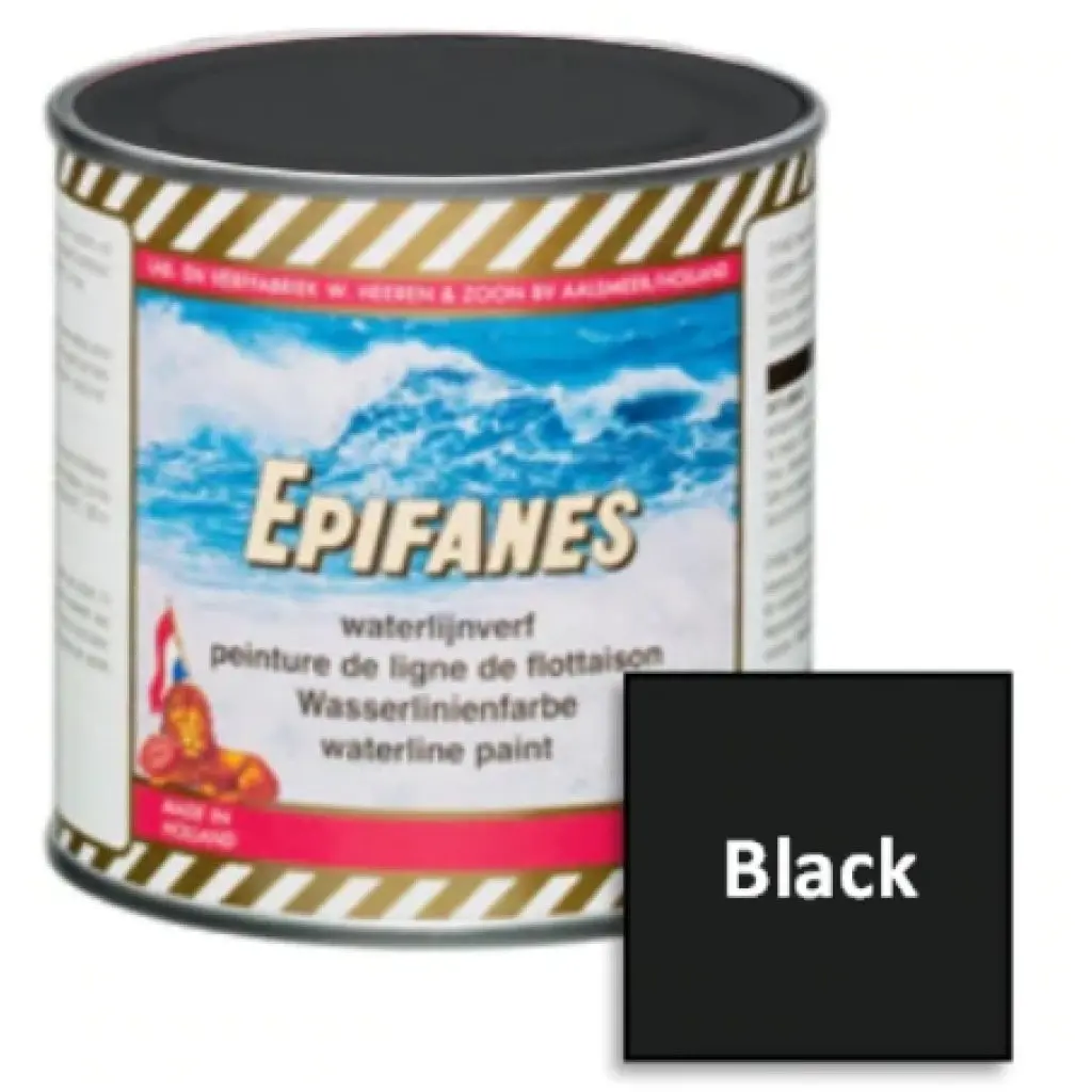 Epifanes Black Waterline Paint 250Ml 1