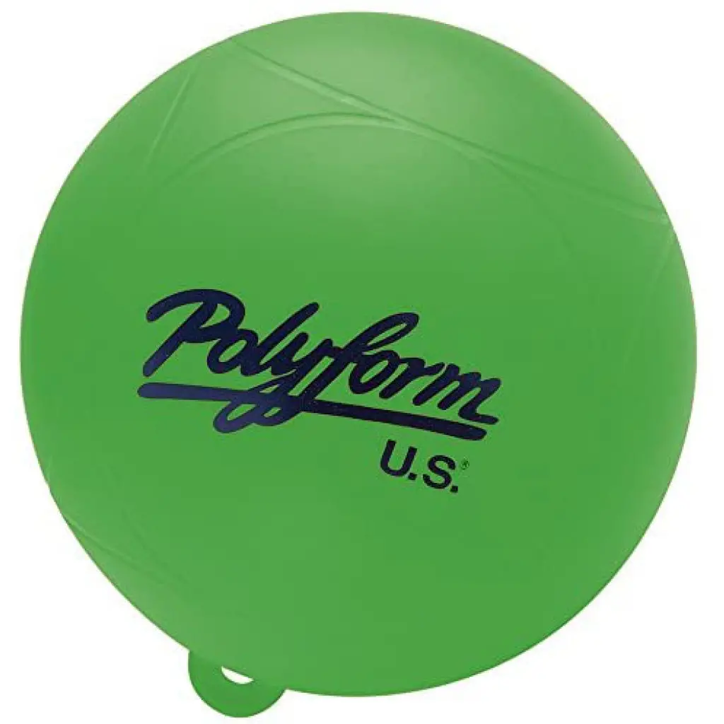 Polyform 9" Green Marker Buoy 1