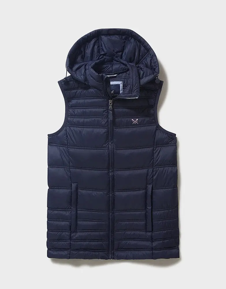 Crew Clothing Ladies Lightweight Padded Gilet 1