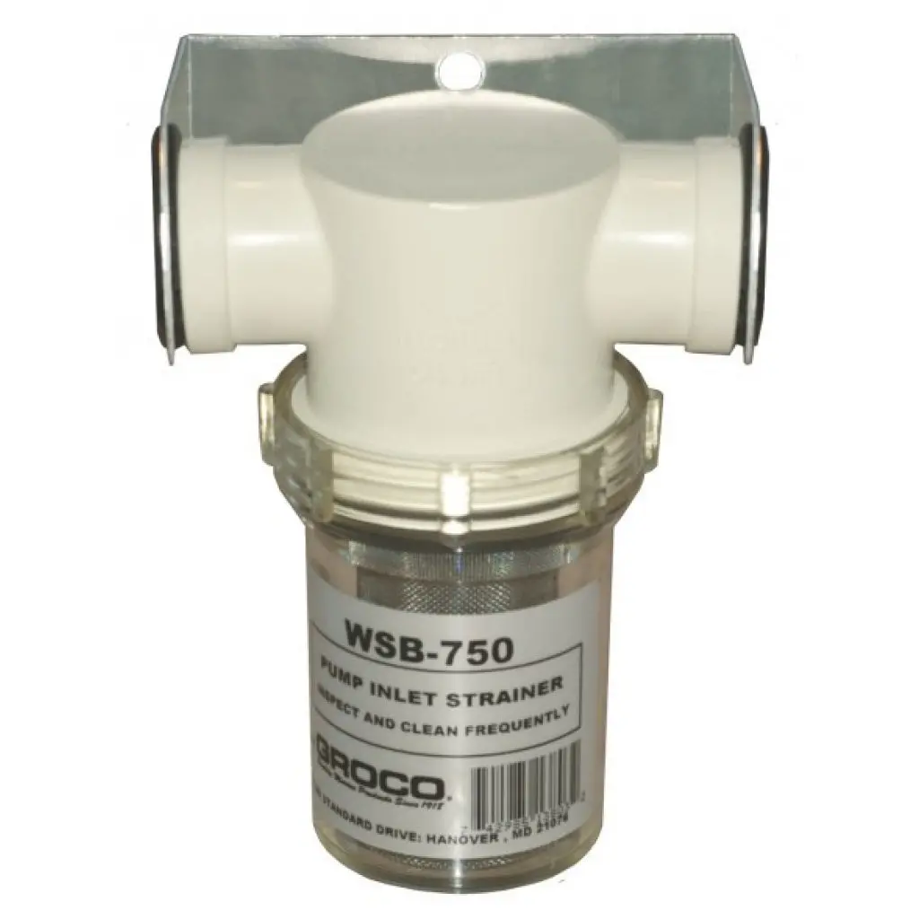 Groco 3/4" Raw Water Strainer S/S Basket 1