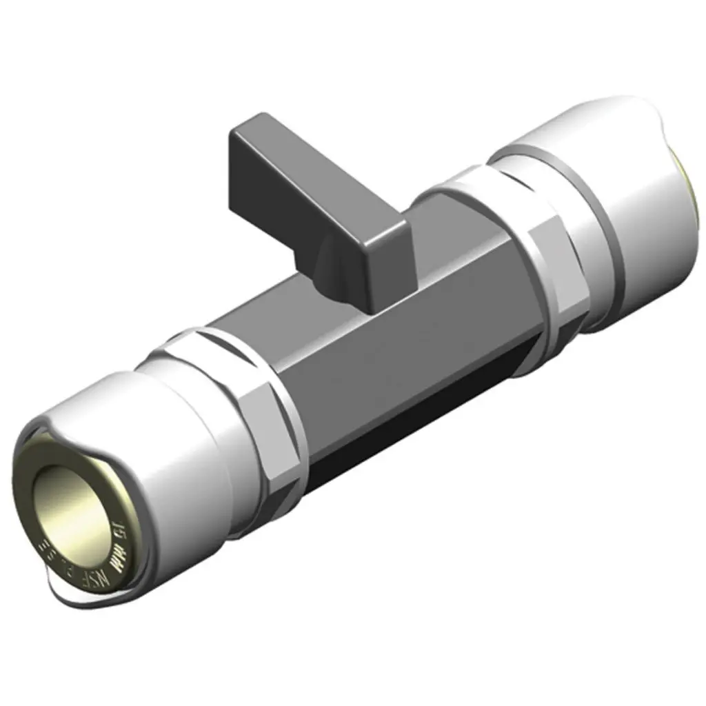 Whale 15Mm Brass Shut Off Valve 1