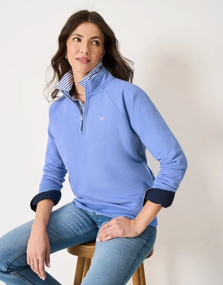 Crew Clothing Ladies Half Zip Sweat 1