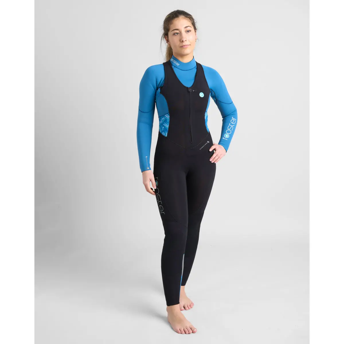 Rooster Ladies 4Mm Supertherm Longjohn - Seagrass 1
