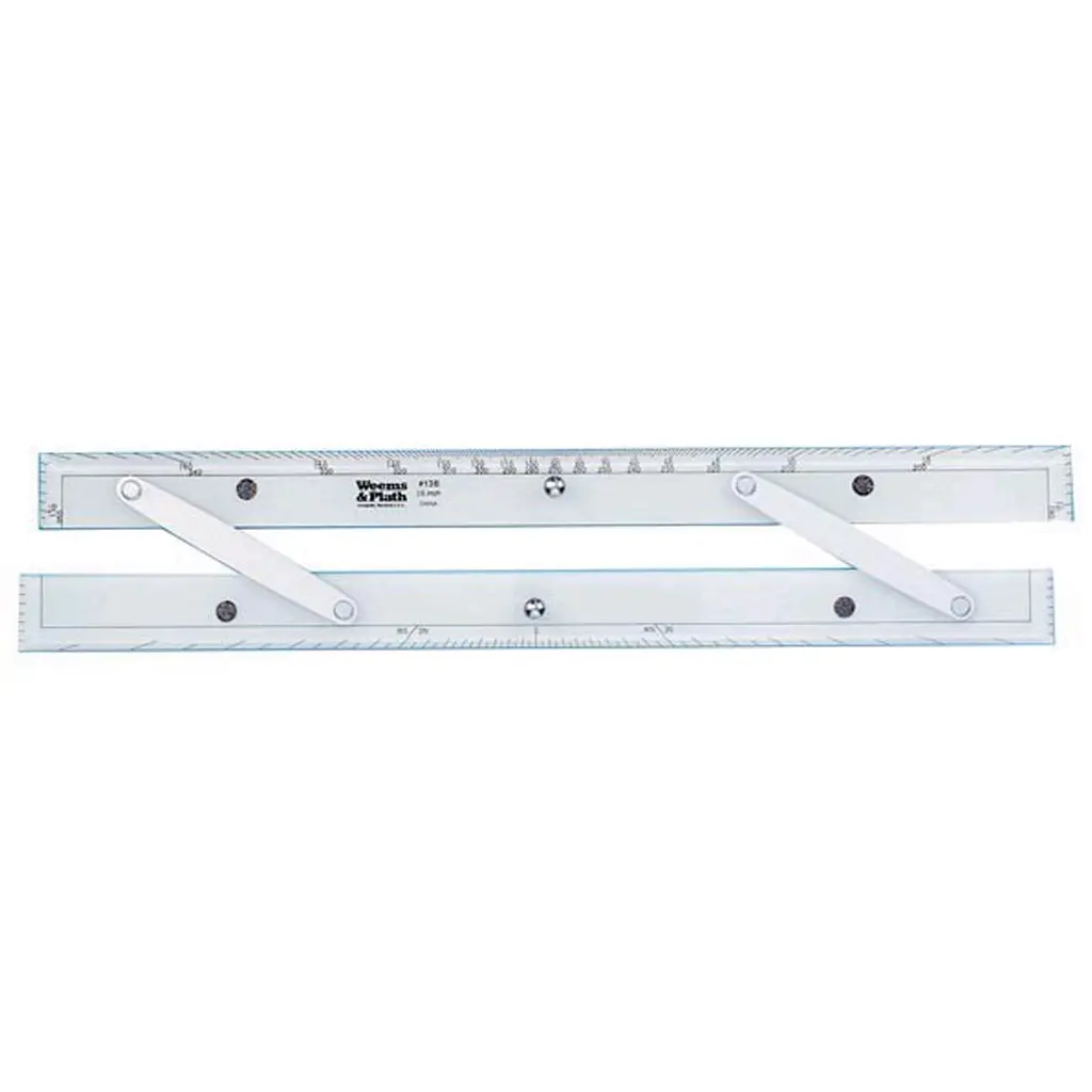 Weems & Plath Parallel Rule - Aluminum Arm 18" 1