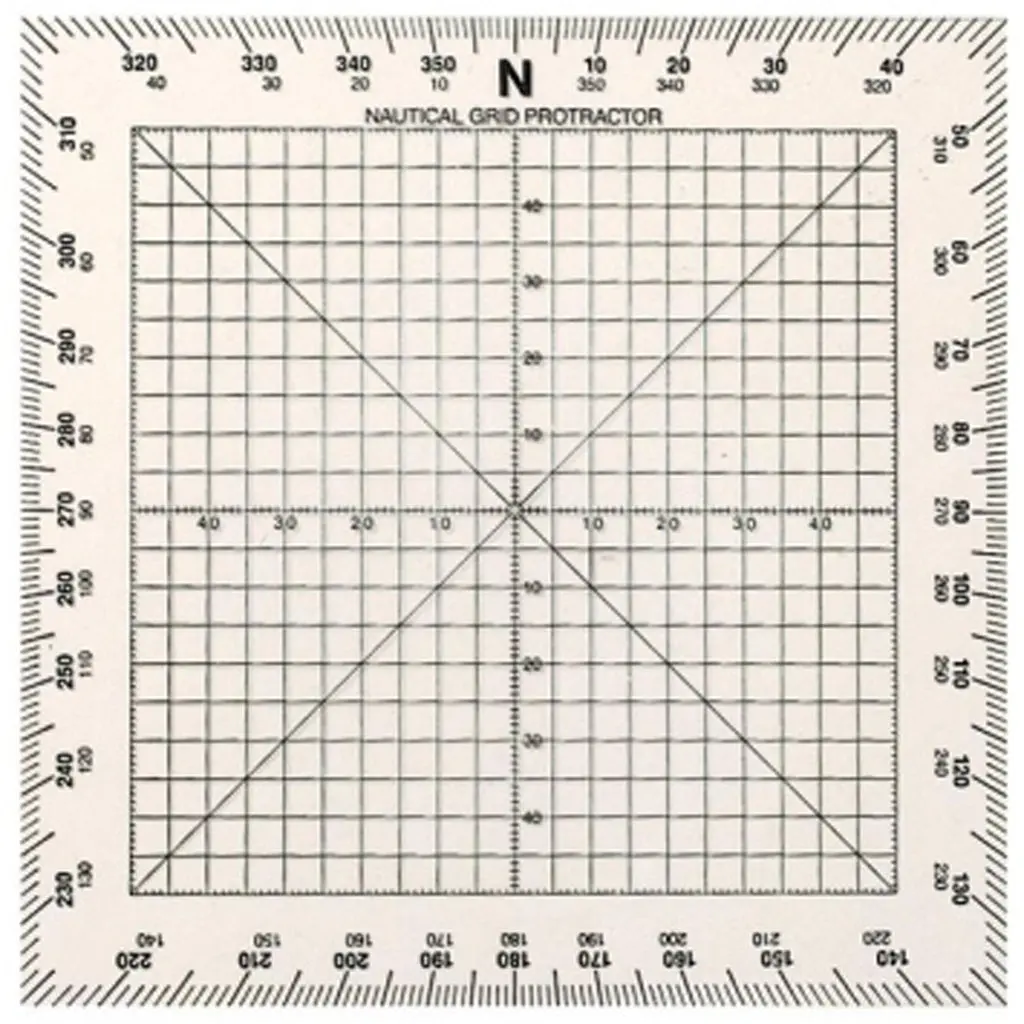 Weems & Plath 5" Square Protractor 1