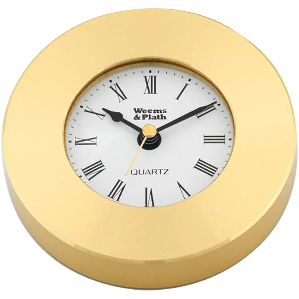 Weems & Plath Chart Weight Brass Clock 1