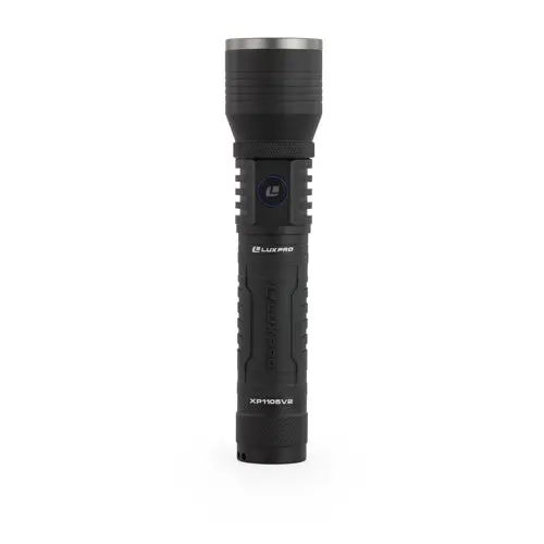 Luxpro Dual Power Pro Led Flashlight W/ Power Bank 2000 Lumens Xp1105v2 1